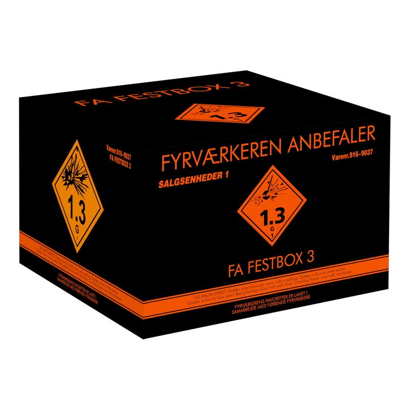 Festbox 3 100 skud compund